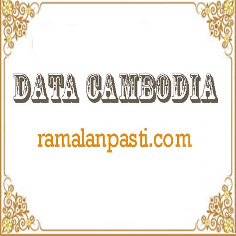 Pengeluaran master cambodia  4